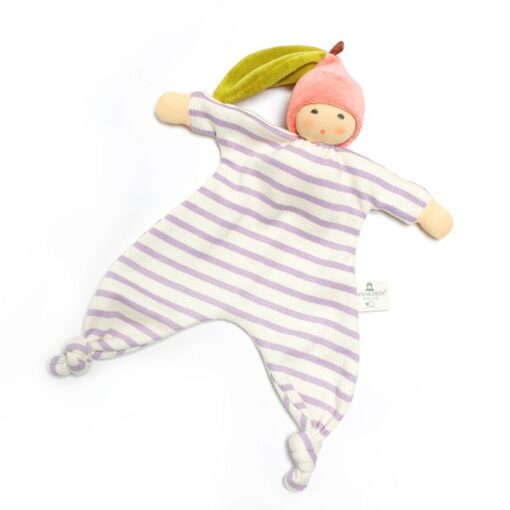 Little Peach Blanket Doll Rattle