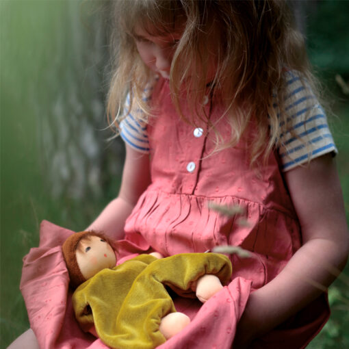 Organic Doll Oak Child- Fair skinned