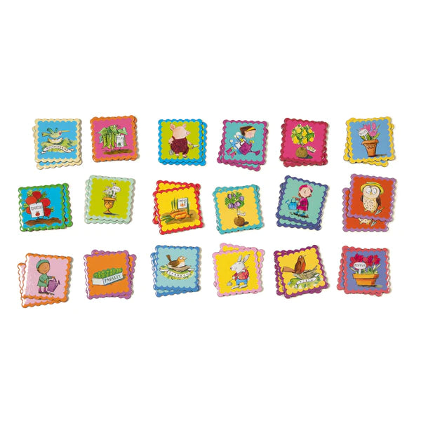 Garden Little Square Memory Game