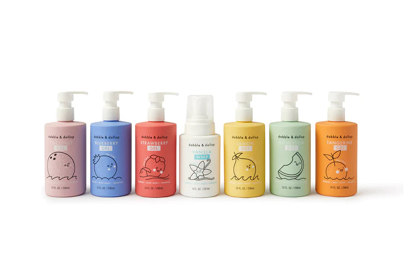 Rainbow of Bubbles Shampoo, Bubble Bath & Body Wash Set