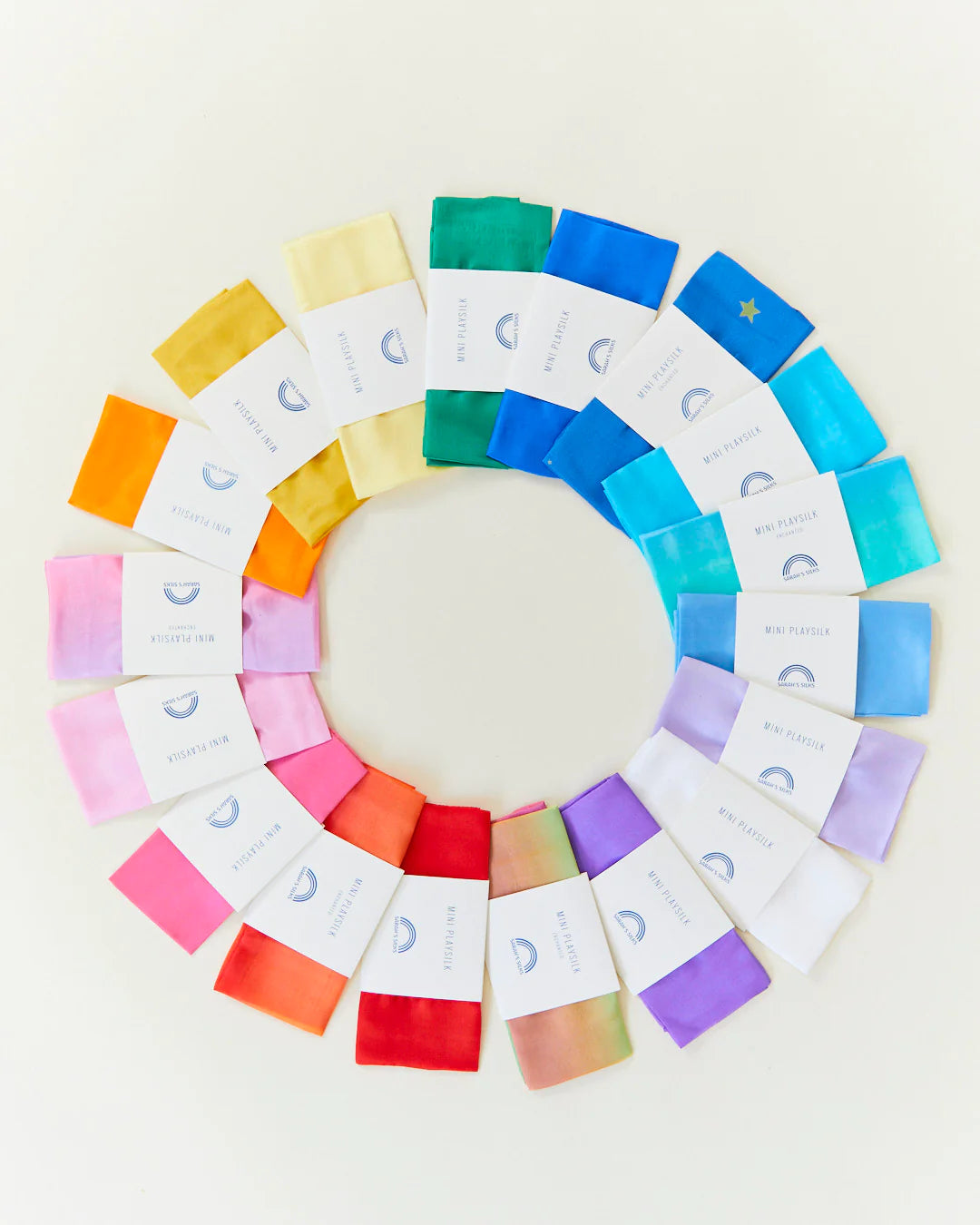 Sarah's Silks Mini Playsilks - Pretend Play 100% Silk Natural Waldorf Toys