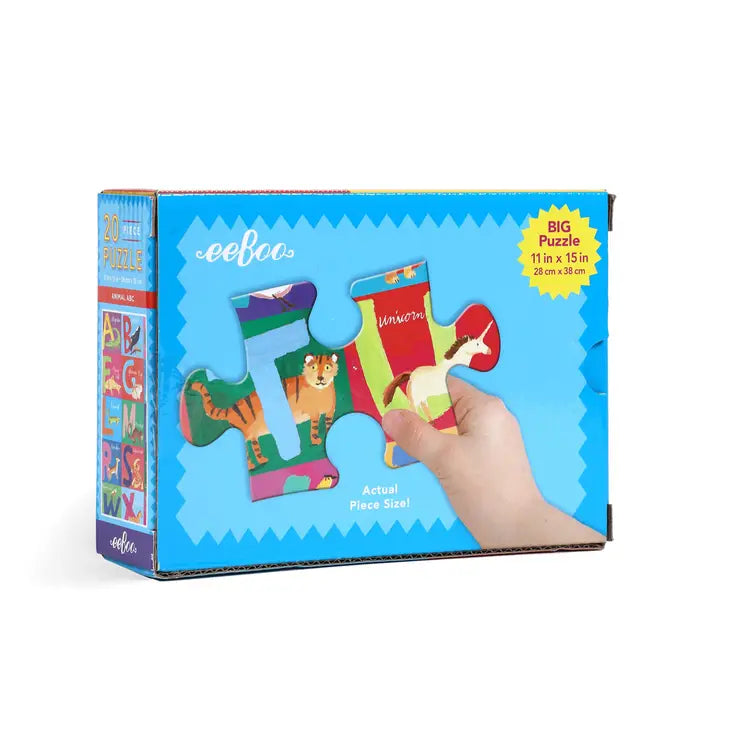 Animal ABC 20 Piece Puzzle