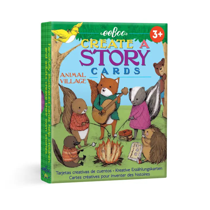eeBoo Create A Story Cards- Animal Village