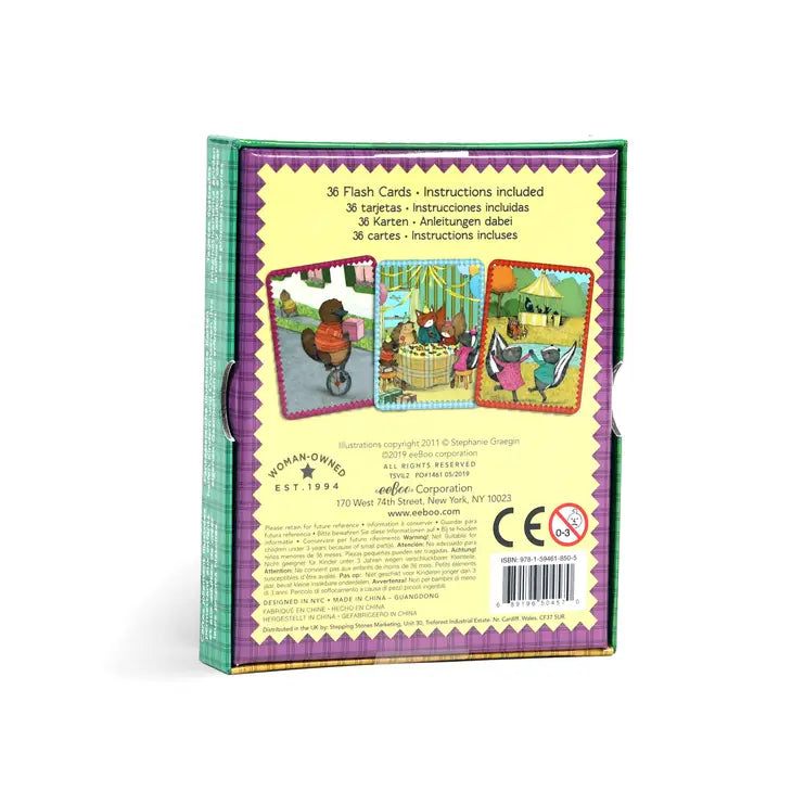 eeBoo Create A Story Cards- Animal Village