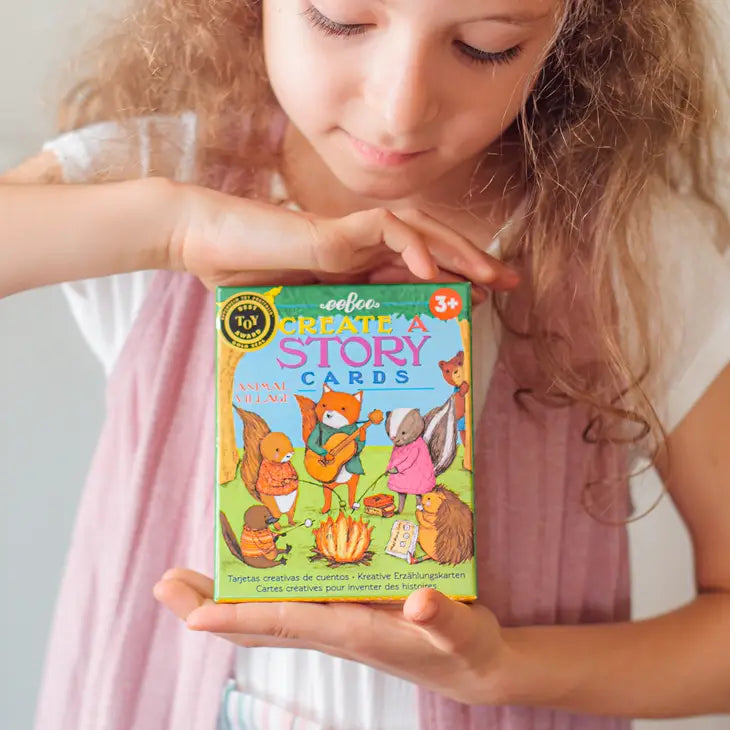 eeBoo Create A Story Cards- Animal Village