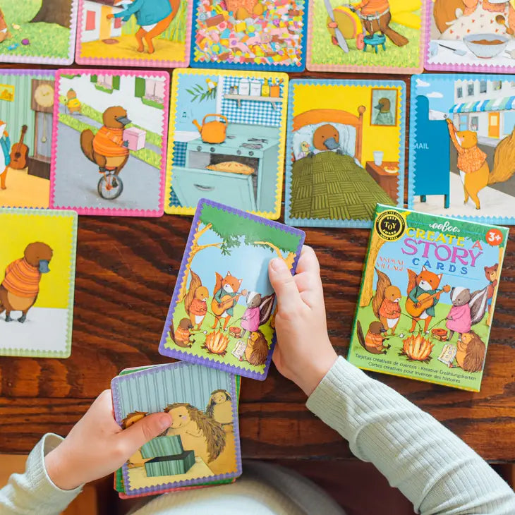 eeBoo Create A Story Cards- Animal Village