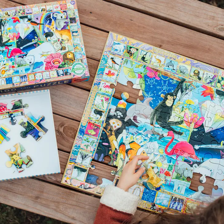 eeBoo Natural Science 100 Piece puzzle