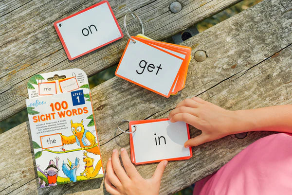 100 Sight Words Level 1 Literacy Flash Cards