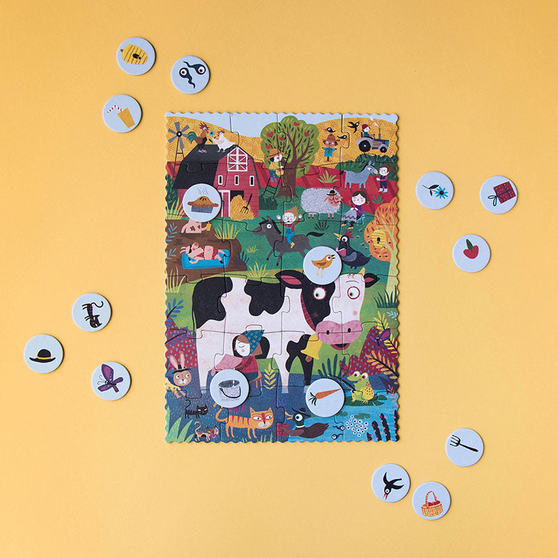 Londji My Little Farm Pocket Puzzle