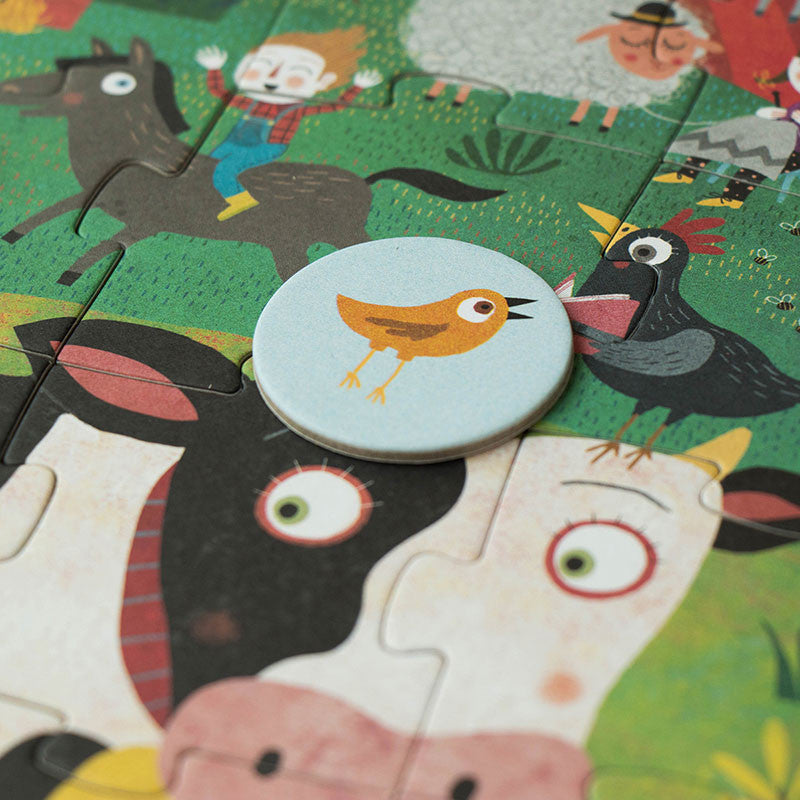 Londji My Little Farm Pocket Puzzle
