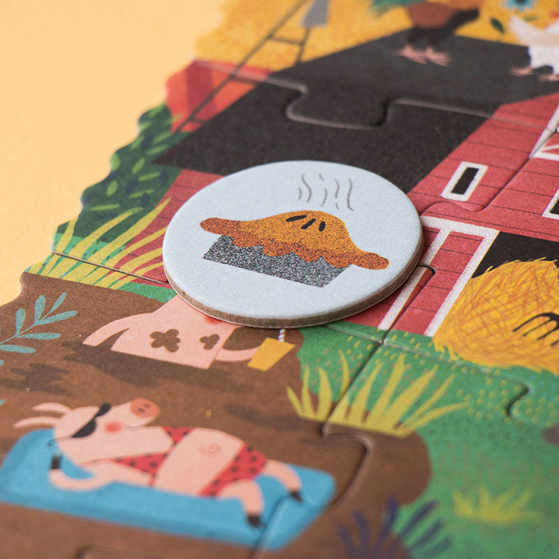 Londji My Little Farm Pocket Puzzle
