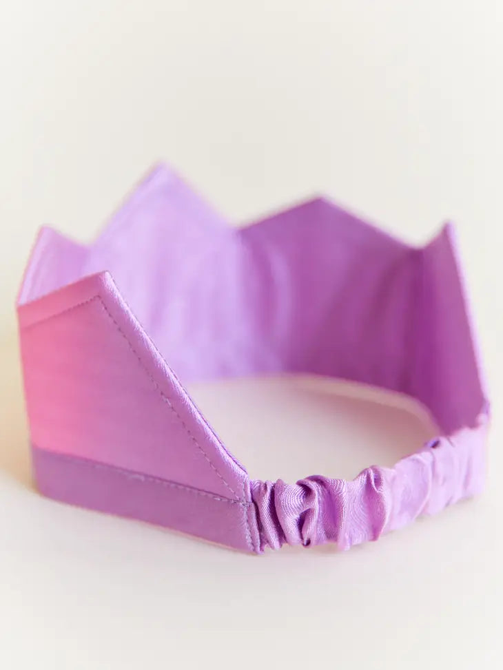 Sarah's Silks Silk Crown-Pink